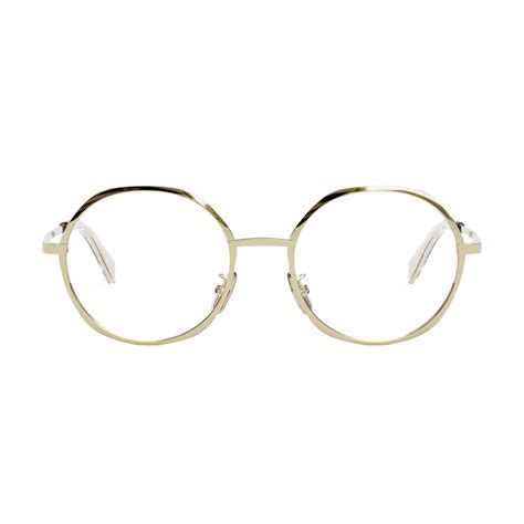 celine round metal optical frames|Celine metal frame.